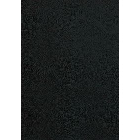 GBC -  LeatherGrain Bindomslagen 250 grams Zwart (100)