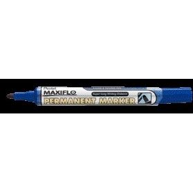Pentel -  Viltstift  nlf50 maxiflo rond 1mm blauw | 12 stuks