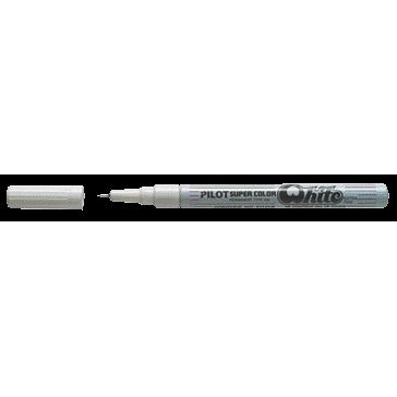 Pilot - Fineliner Super Color extra fein weiß | 12 Stück