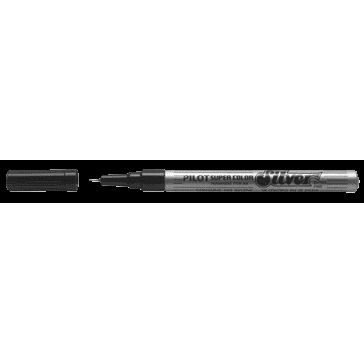 Pilot - Fineliner Super Color argent extra fin | 12 pièces