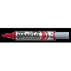 Pentel - Marqueur pour tableau blanc MWL5M Maxiflo rond 3mm rouge | 12 pièces