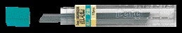 Pentel -  Potloodstift  2b 0.7mm 12st zwart | 12 stuks