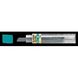 Pentel -  Potloodstift  b 0.7mm 12st zwart