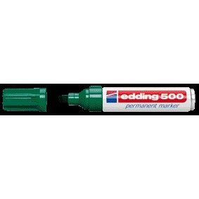Edding -  Viltstift  500 schuin 2-7mm groen | 10 stuks