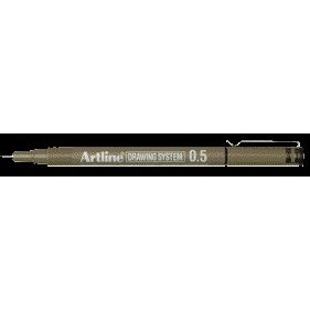 Artline -  Fineliner  technisch 0.5mm zwart