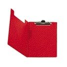 Bantex -  Klembordmap met klem en penlus rood | 10 stuks