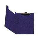 Bantex - Dossier presse-papiers avec pince et passant pour stylo bleu foncé