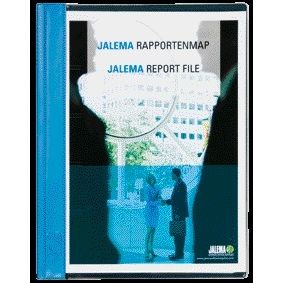 Jalema - Dossier de rapport Djois avec fermeture rapide et plaque de couverture bleue A4
