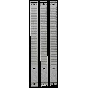 Quantore - Elément tableau de planification Djois taille 2 48mm 35 emplacements gris | 3 pièces