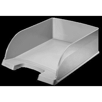 Leitz -  Brievenbak  plus jumbo a4 grijs | 4 stuks