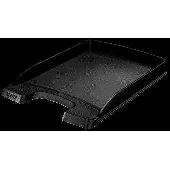 Leitz - Corbeille à courrier Plus Slim A4 noir