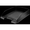 Leitz - Corbeille à courrier Plus standard A4 noir