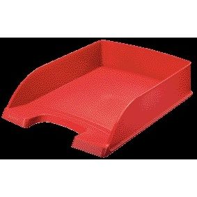 Leitz -  Brievenbak Plus standaard A4 rood | 5 stuks
