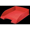 Leitz - Corbeille à courrier Plus standard A4 rouge | 5 pièces