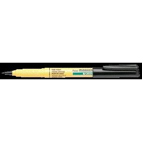 Pentel - Feutre NM10 textile rond 1mm noir