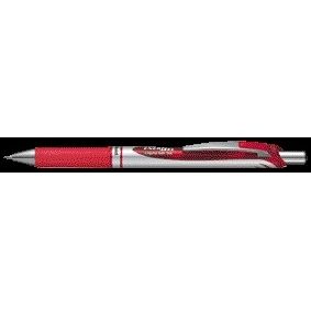 Pentel -  Gelschrijver BL77 Energel medium rood | 12 stuks