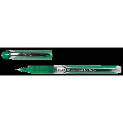 Pilot - Stylo roller Hi-Tecpoint V5 Grip fin vert