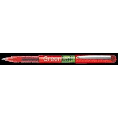 Pilot - Tintenroller Greenball Begreen mittelrot