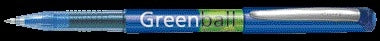 Pilot - Stylo roller Greenball Begreen bleu moyen