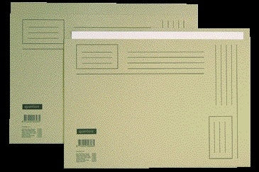 Quantore - Dossier pliant côté irrégulier 230gr gris | 10 pièces