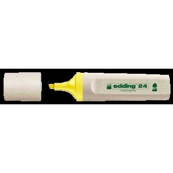 Edding EcoLine -  Markeerstift edding 24 eco 2-5mm geel