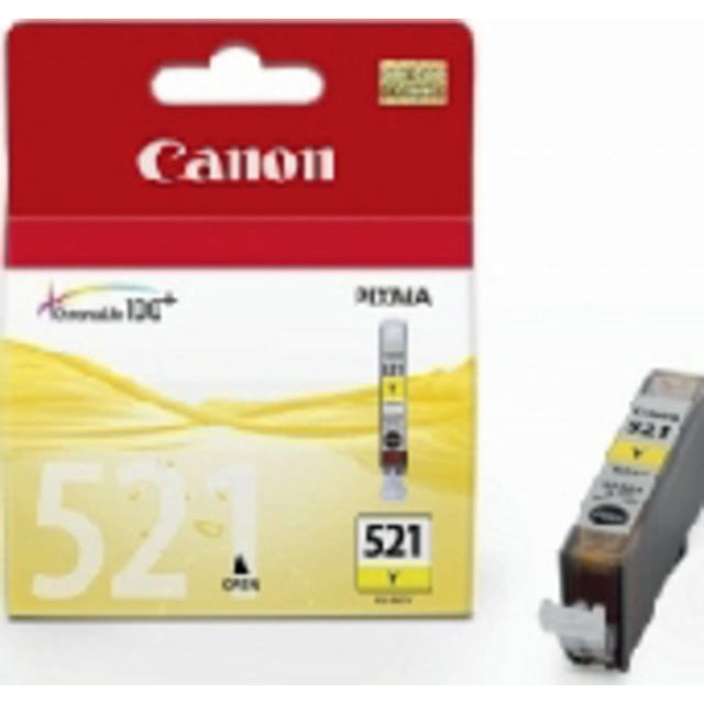 Canon - Inkcartridge CLI -521y, 447 Seiten, OEM 2936b001, Geel