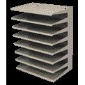 Vepa Bins - Rack de tri 8 pièces gris