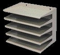 Vepa Bins - Rack de tri 5 parties gris