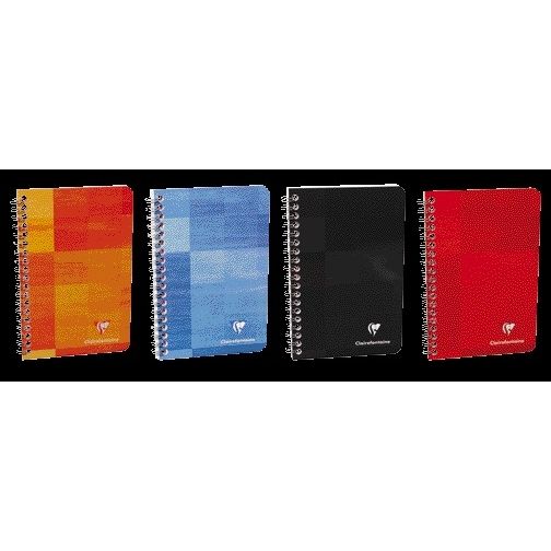 Clairefontaine - Carnet 75x120mm trait spirale | 10 pièces