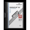 Durable -  Klemmap Duraclip A4 6mm 60 vellen zwart