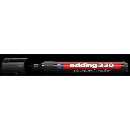 Edding -  Viltstift  330 schuin 1-5mm zwart