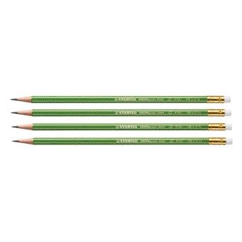 Stabilo - Crayon Greengraph 6004 HB avec pointe gomme