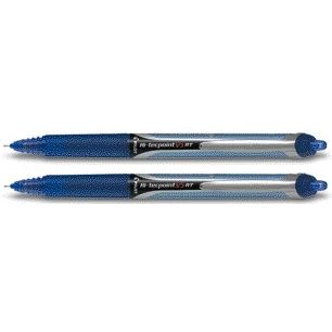 Pilot - Stylo roller Hi-Tecpoint V5 RT fin bleu | 12 pièces