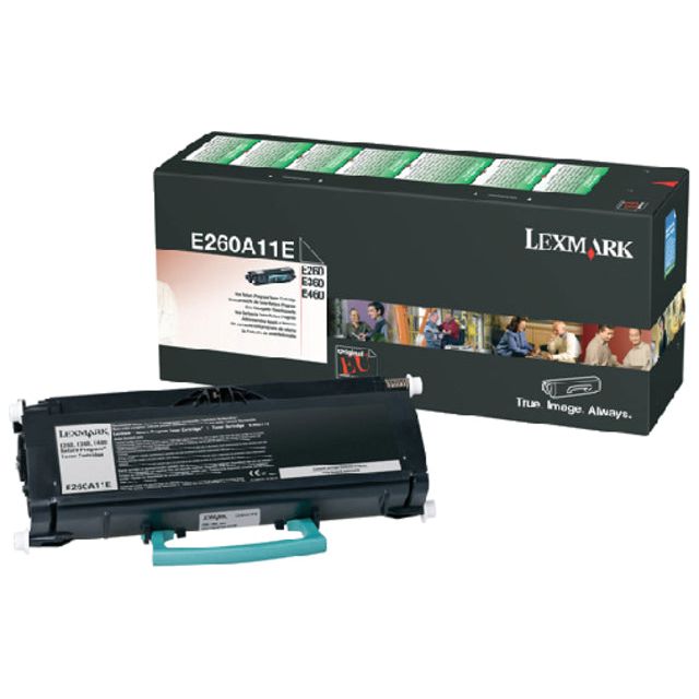 Lexmark - Tonercartridge Lexmark E260A11e Prebate Black