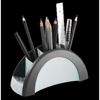 Durable -  Pennenkoker Vegas 5 vaks zwart/grijs