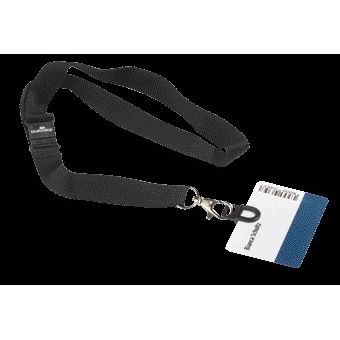 Durable -  Textielkoord  8187 met card fix zwart