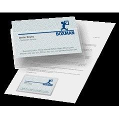 Quantore - Visitenkartentasche Djois 95x60mm selbstklebend oben offen transparent 10 Stück