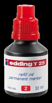Edding - Filzstifttinte T25 rot