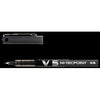 Pilot - Stylo roller Hi-Tecpoint V5 fin noir | 12 pièces
