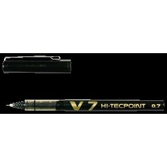 Pilot - Tintenroller Hi-Tecpoint V7 medium schwarz | 12 Stück
