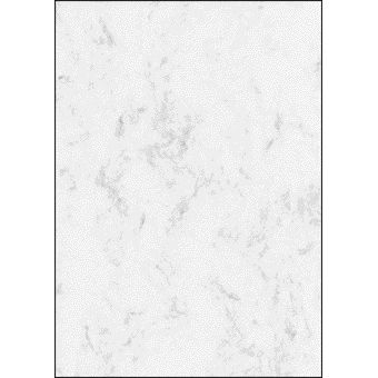 Sigel - Papier design A4 90gr gris marbré pack de 100 feuilles