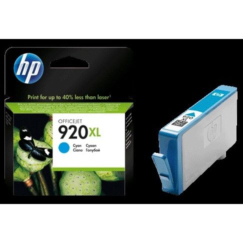 HP - Cartouche d'encre cd972ae 920xl bleue