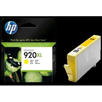 HP -  920XL originele high-capacity gele inktcartridge