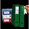 Quantore - Porte-étiquette Djois 35x102mm autocollant transparent 12 pièces