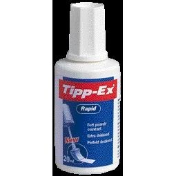 Tipp-ex - Fluide correcteur 20ml blister de 1 pièce