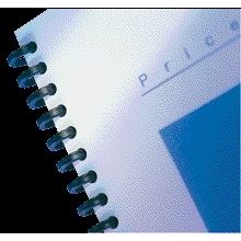 GBC - Dos de reliure Click 34R 12mm blanc 50 pièces