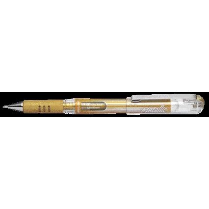 Pentel - Gel Writer K230M moyen métallisé or