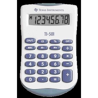 Texas Instruments - Calculatrice TI-501