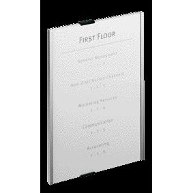 Durable - Plaque de porte 210x297mm