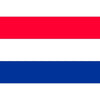Timmers -  Vlag rood-wit-blauw nederland stof 100x150cm